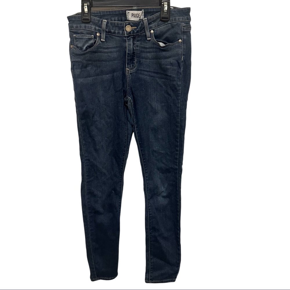 Paige Women's Blue Jeans Skinny legs preowned size 29